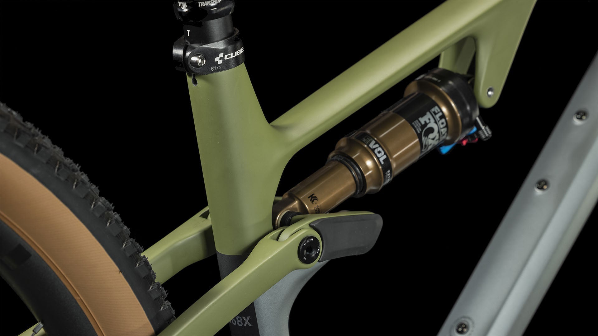 CUBE AMS ONE11 C:68X TM 29 flashgrey´n´olive 2024