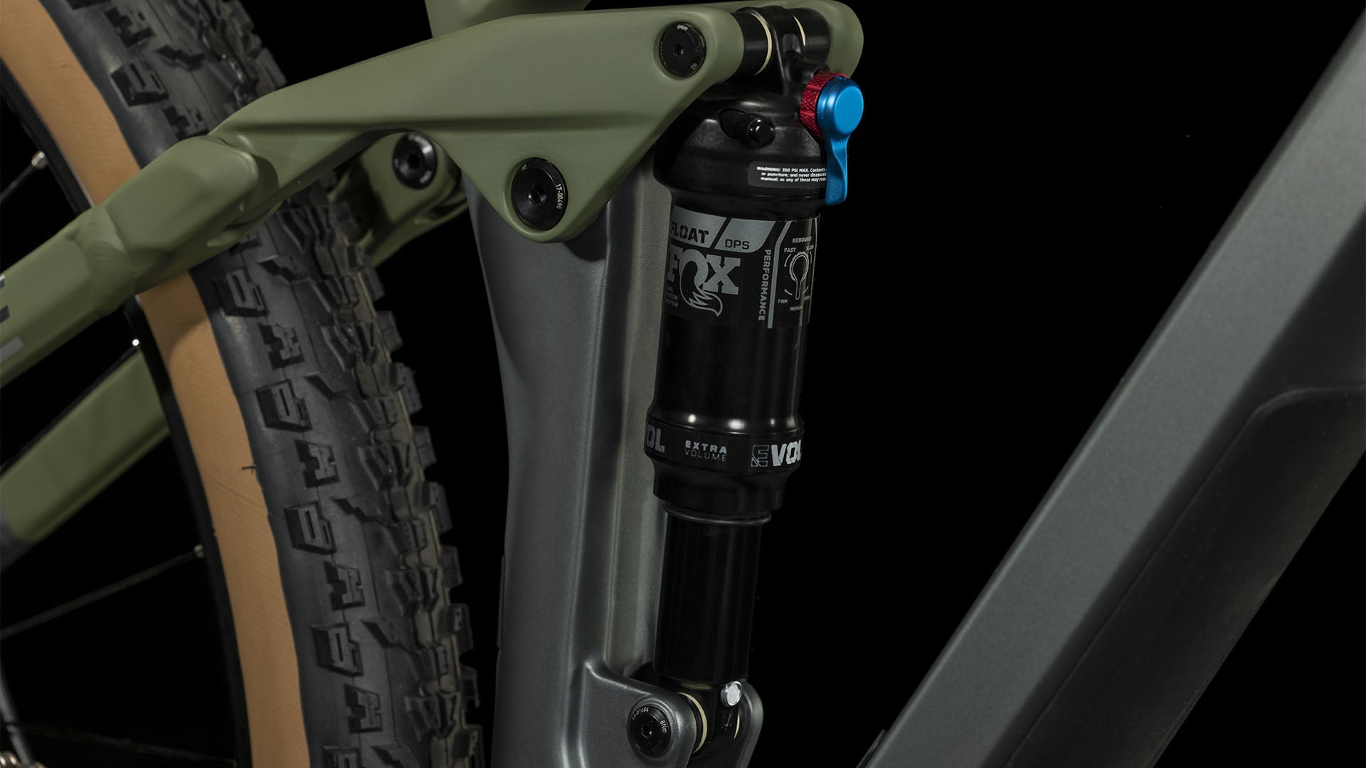 CUBE Stereo ONE22 HPC TM flashgrey´n´olive 2024