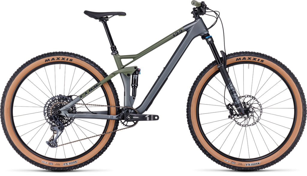 CUBE Stereo ONE22 HPC TM flashgrey´n´olive 2024