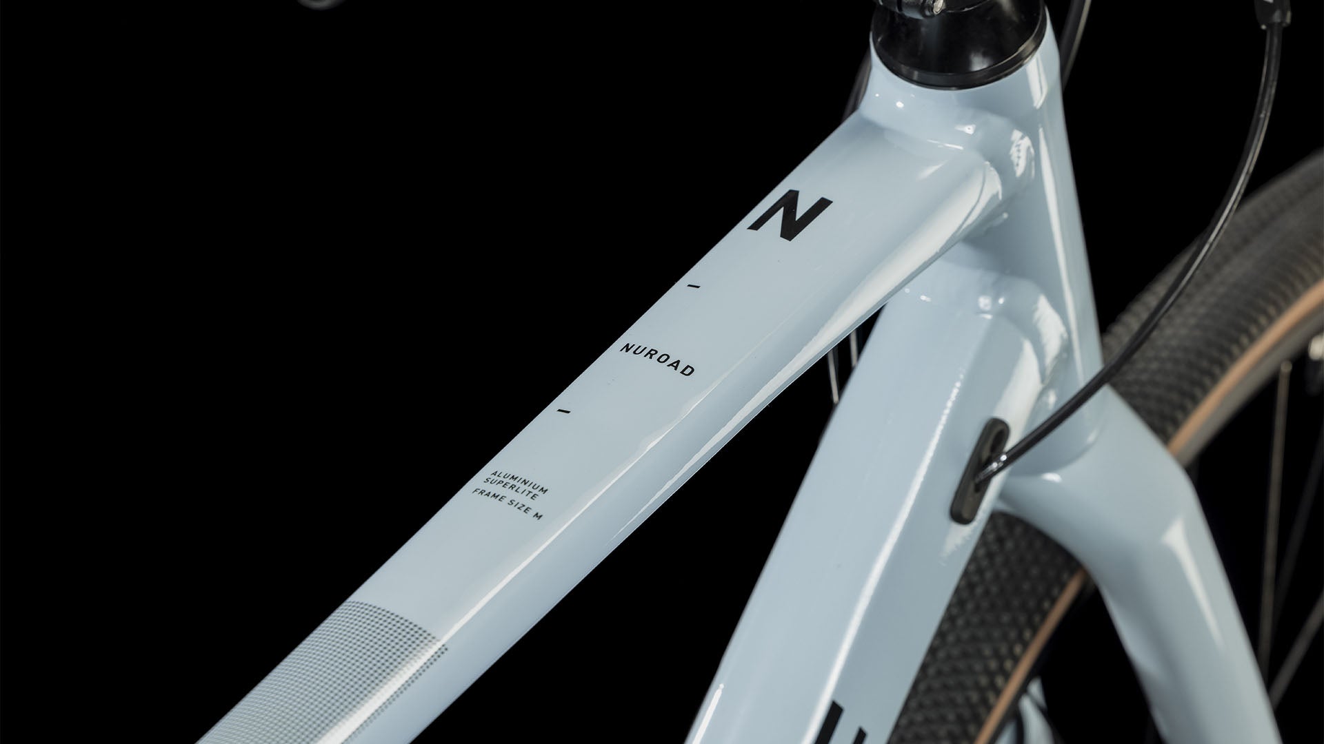 CUBE Nuroad skygrey´n´black 2024