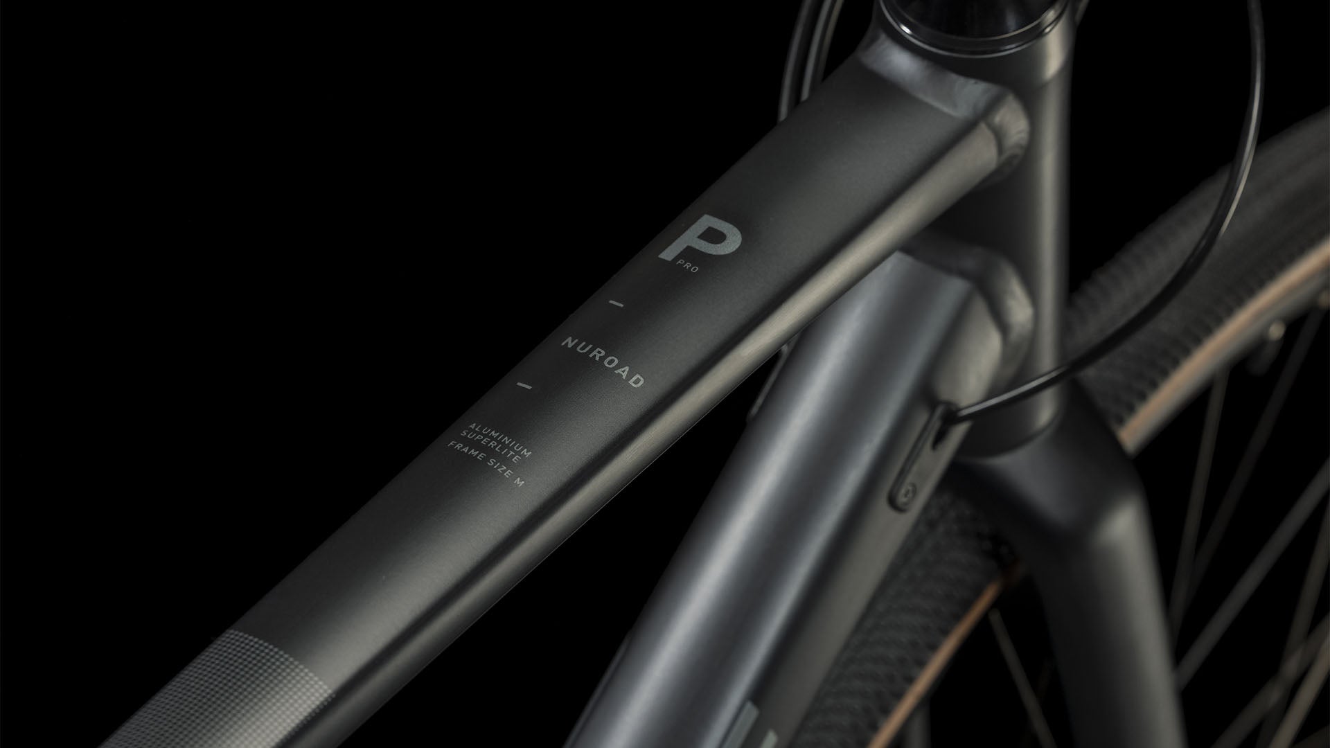 CUBE Nuroad Pro metalblack´n´grey 2024