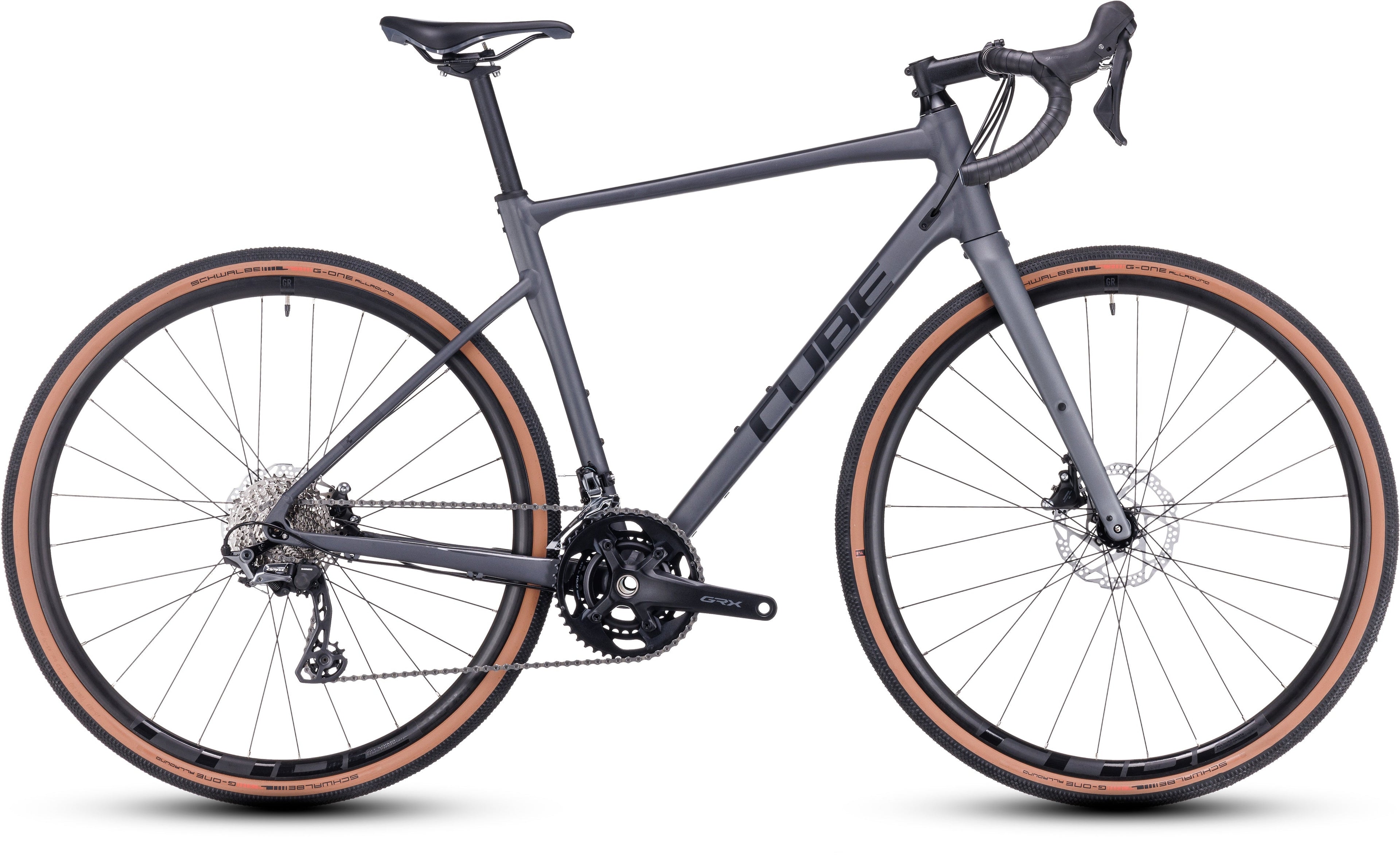 CUBE Nuroad Race grey´n´black 2024