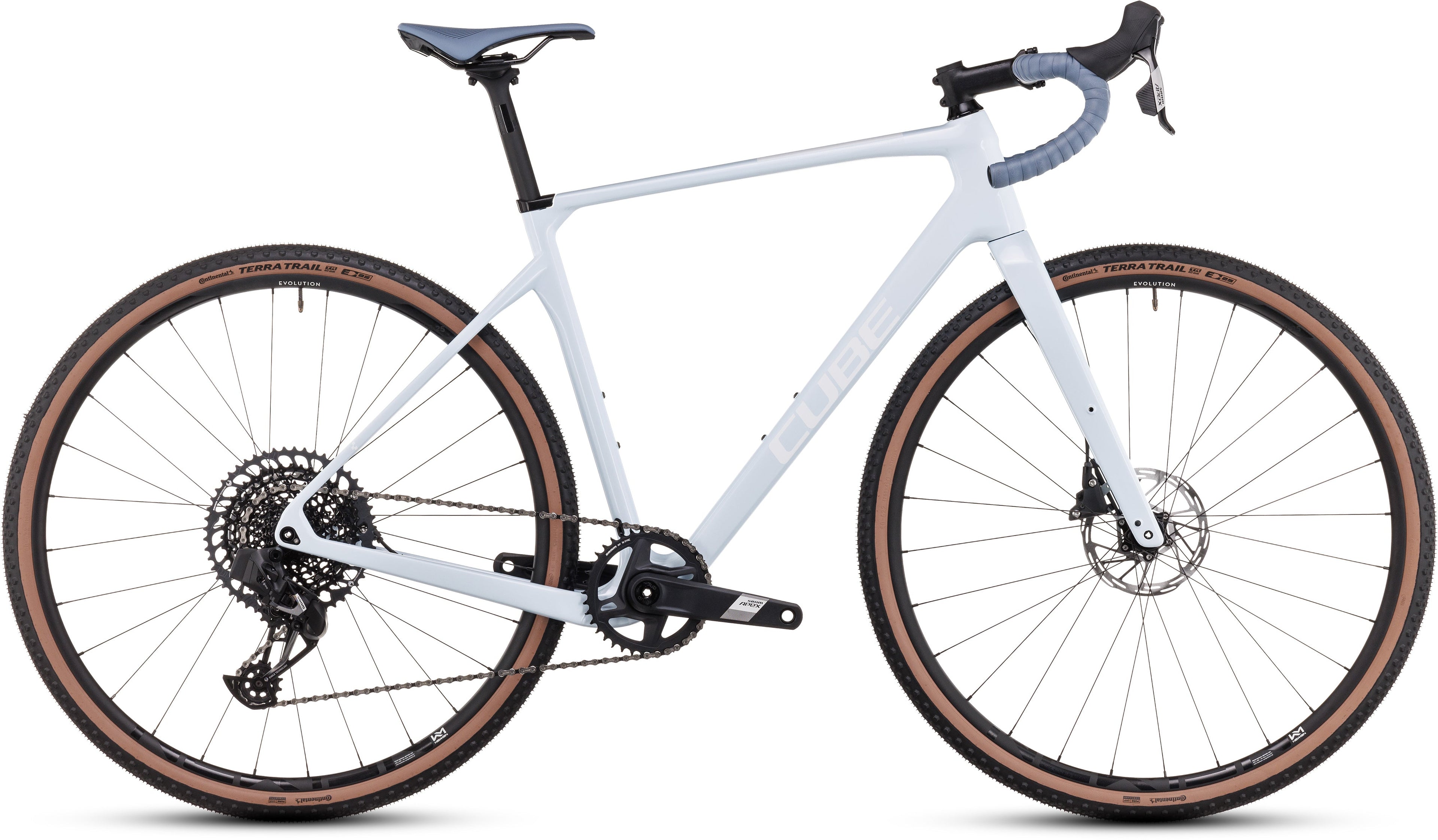 CUBE Nuroad C:62 EX frostwhite´n´white 2024