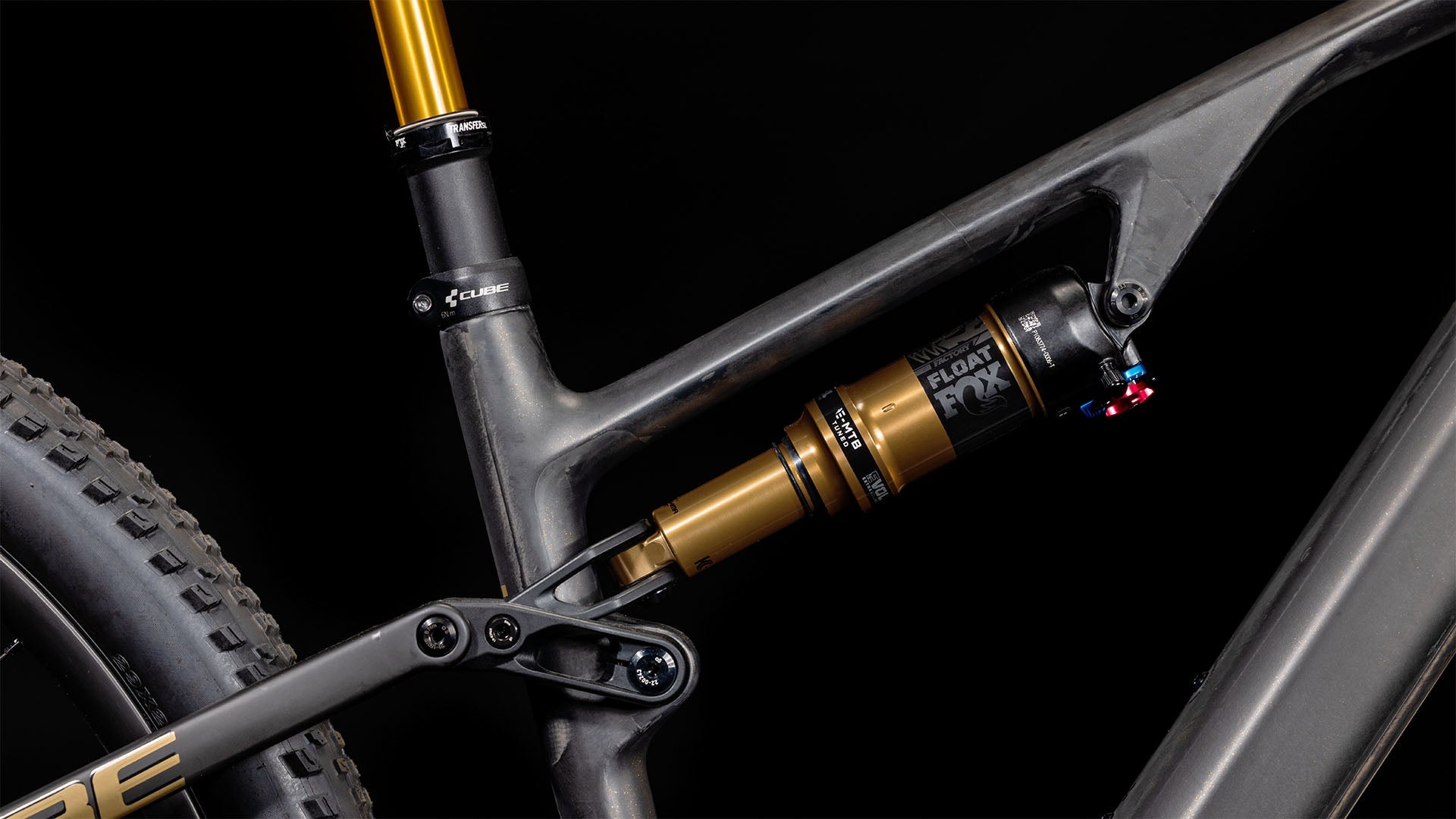 Cube AMS Hybrid ONE44 C:68X SLT 400X 29 carbon´n´golddust 2024