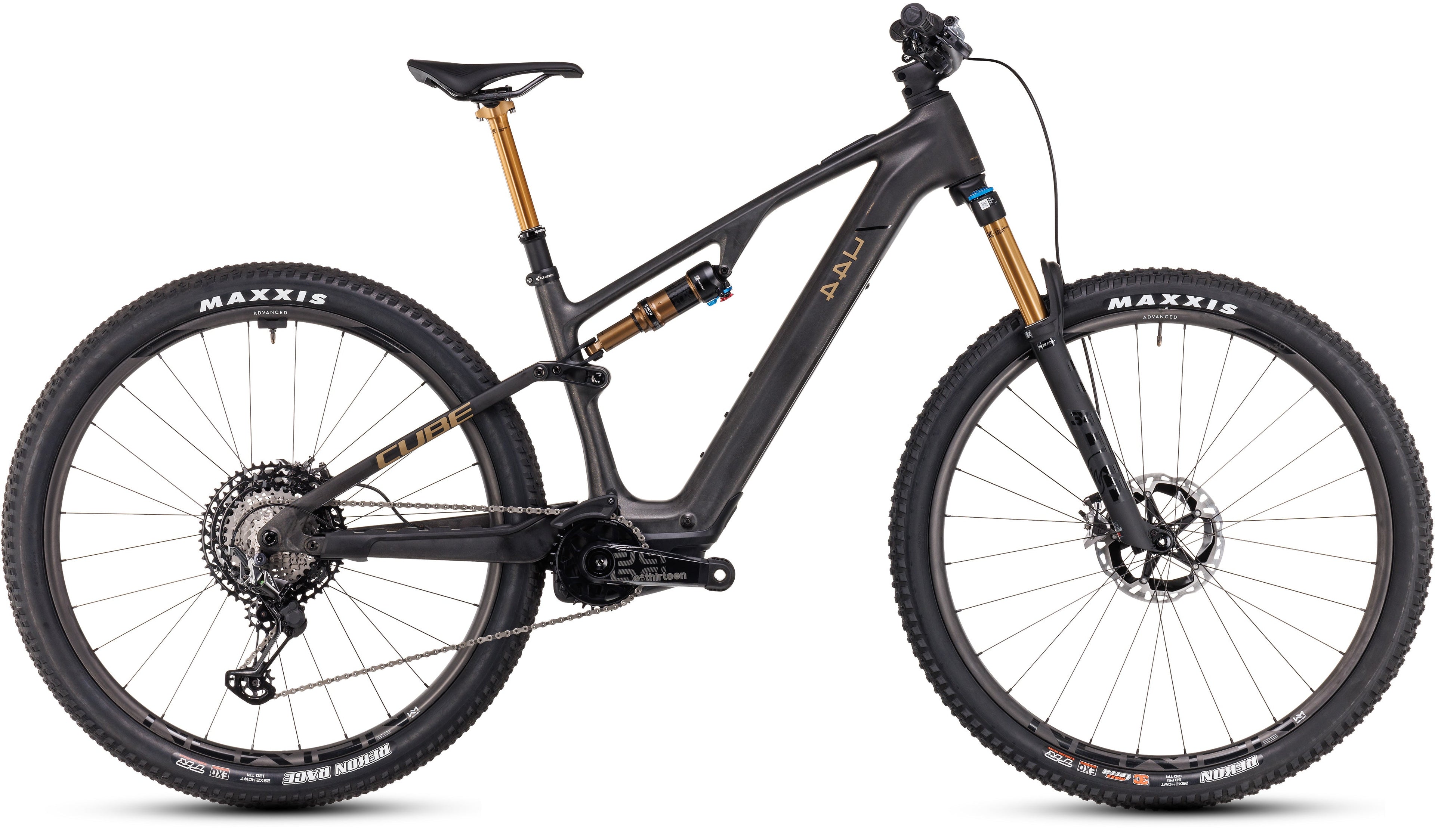 Cube AMS Hybrid ONE44 C:68X SLT 400X 29 carbon´n´golddust 2024