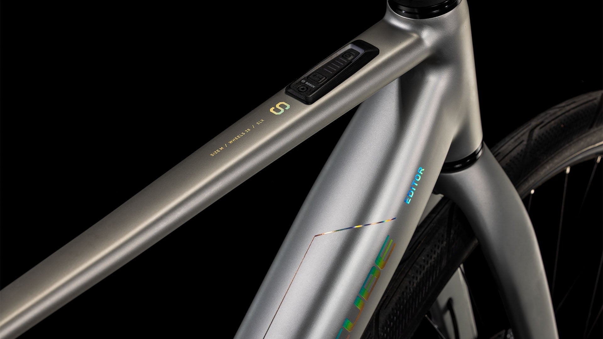 CUBE Editor Hybrid SLX 400X sleekgrey´n´spectral 2024