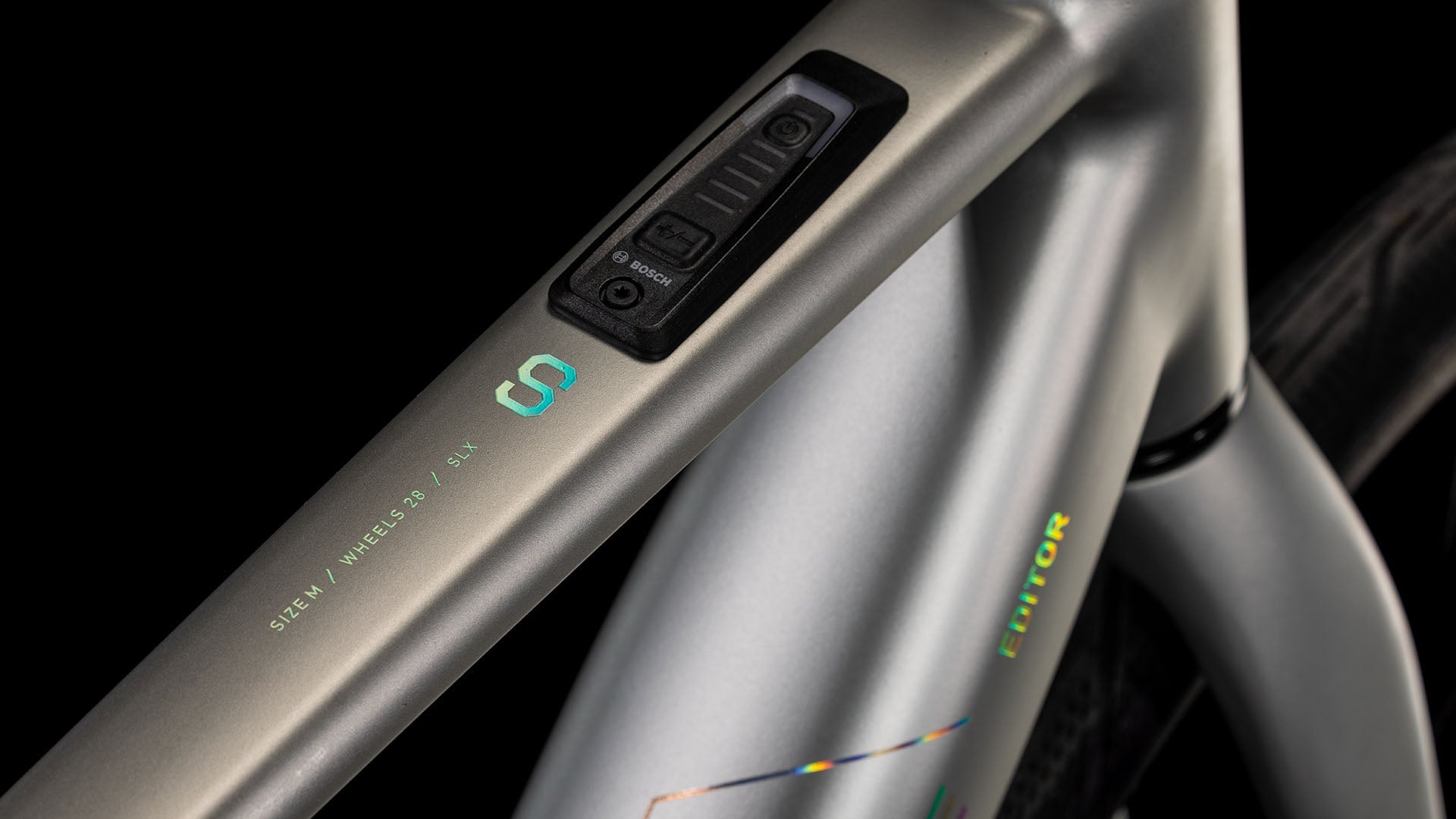 CUBE Editor Hybrid SLX 400X sleekgrey´n´spectral 2024