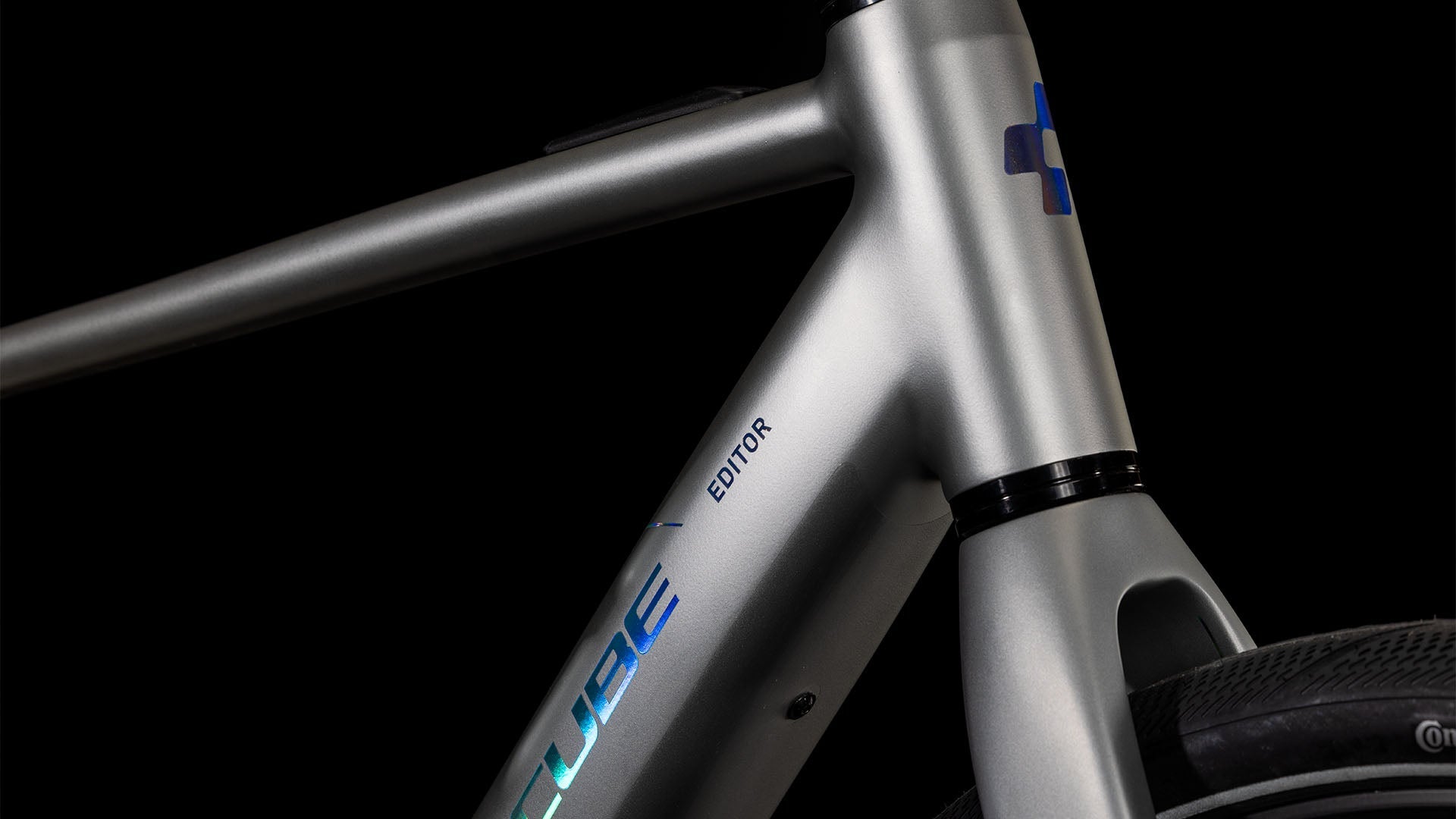 CUBE Editor Hybrid SLX 400X sleekgrey´n´spectral 2024