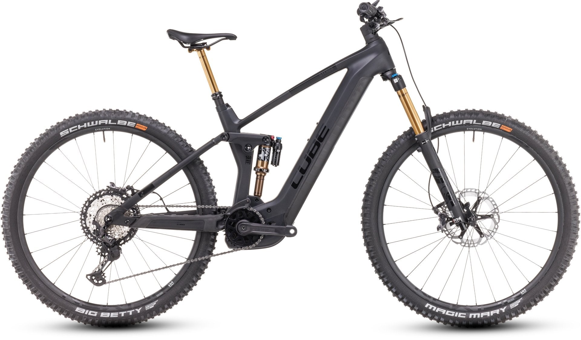 CUBE Stereo Hybrid 140 HPC Actionteam 750 carbon´n´black 2024