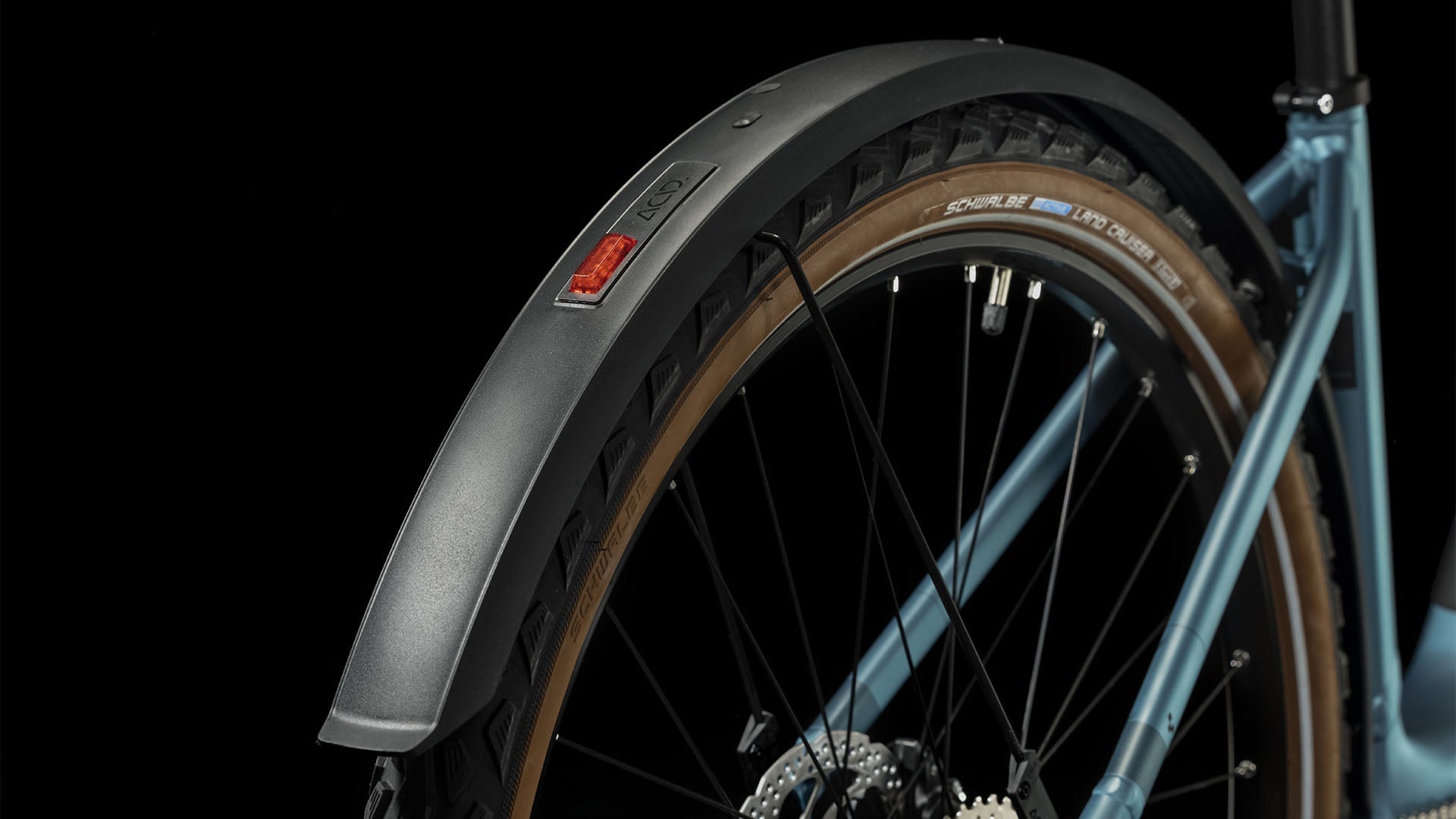 CUBE Nuride Hybrid Performance 500 Allroad Easy Entry metalblue´n´red